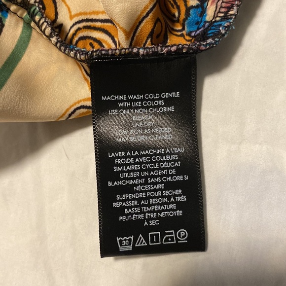 anthropologie printed cowl neck. Size small. New without tag. - Picture 7 of 8